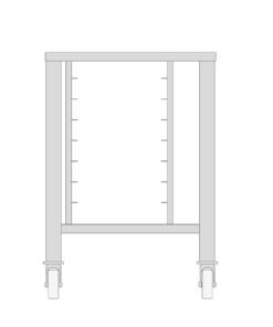 Table with Wheels for Steamer 5X 2/3 GN