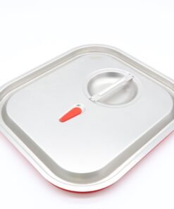 Gastronorm Lid - 2/3 GN - Stainless Steel - Airtight Seal
