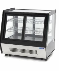 Display Fridge - 125L - 71cm - Front and Rear Sliding Doors