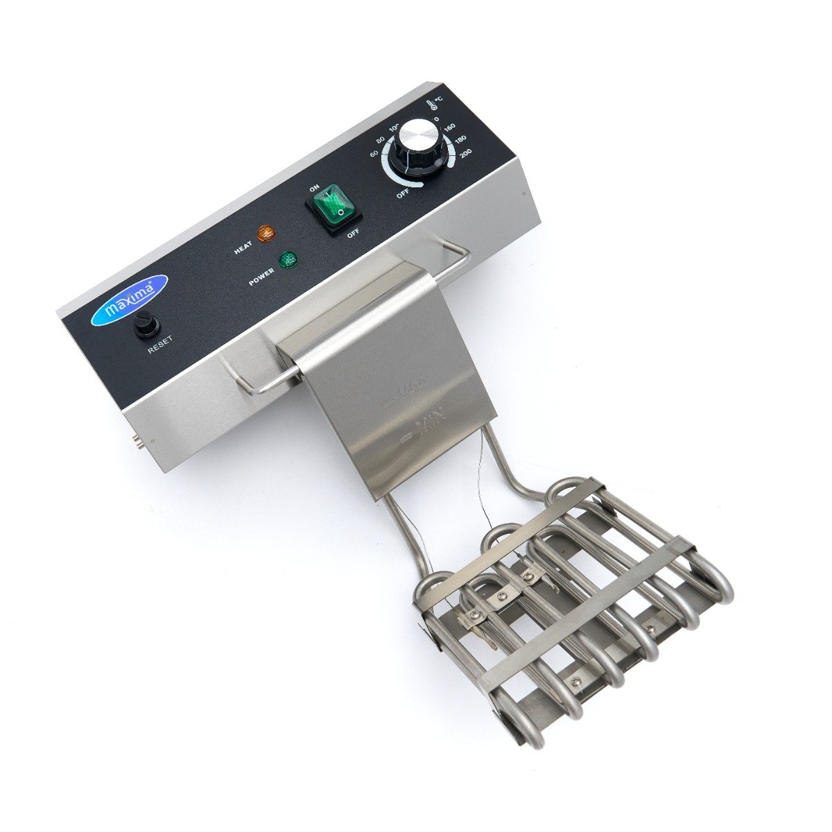 Deep Fryer - 2 x 16L - 2 Baskets - with Drain Tap and Stand - 230V - Image 17