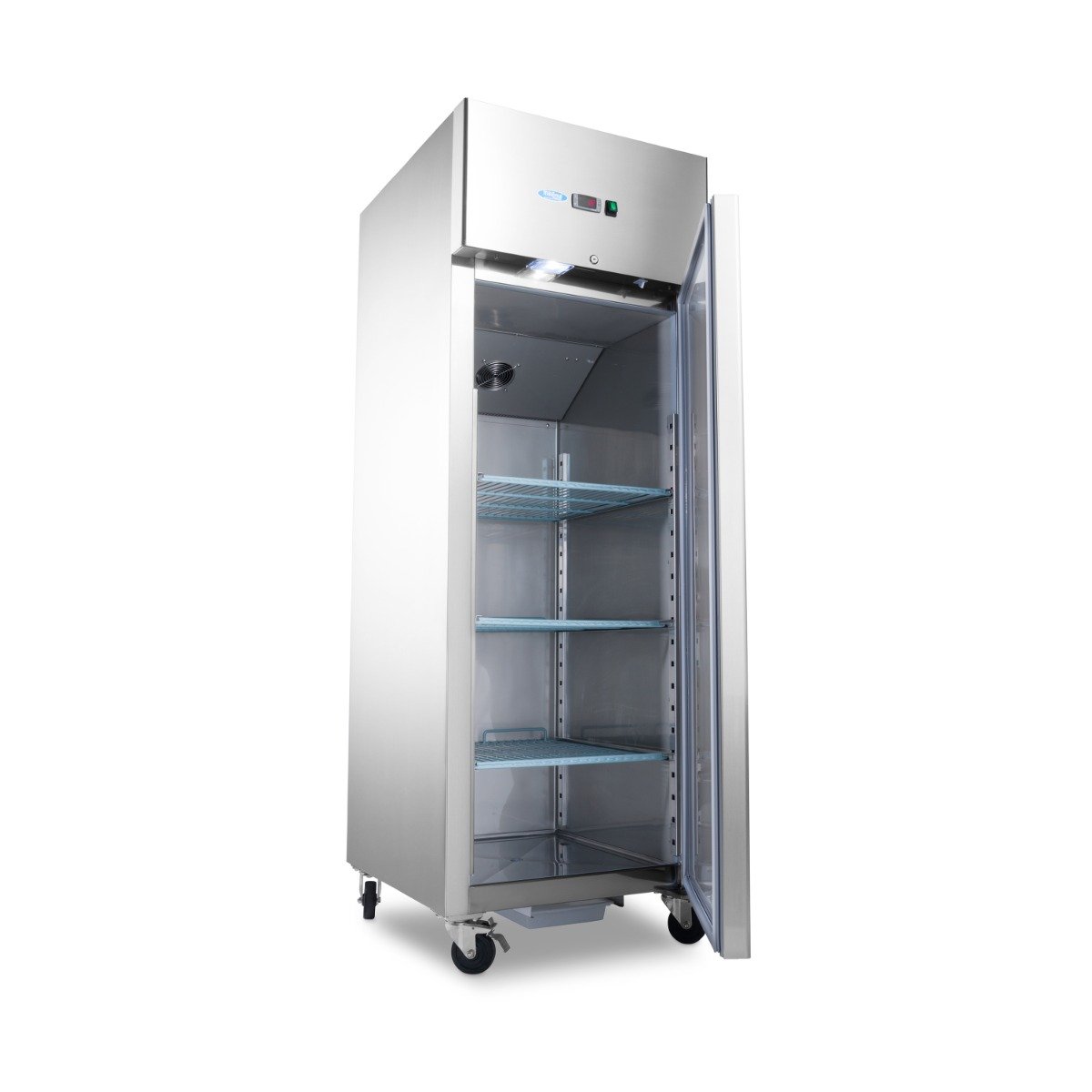 Freezer - 600L - 3 Adjustable Shelves (2/1 GN) - on Wheels - incl Shelves - Image 2