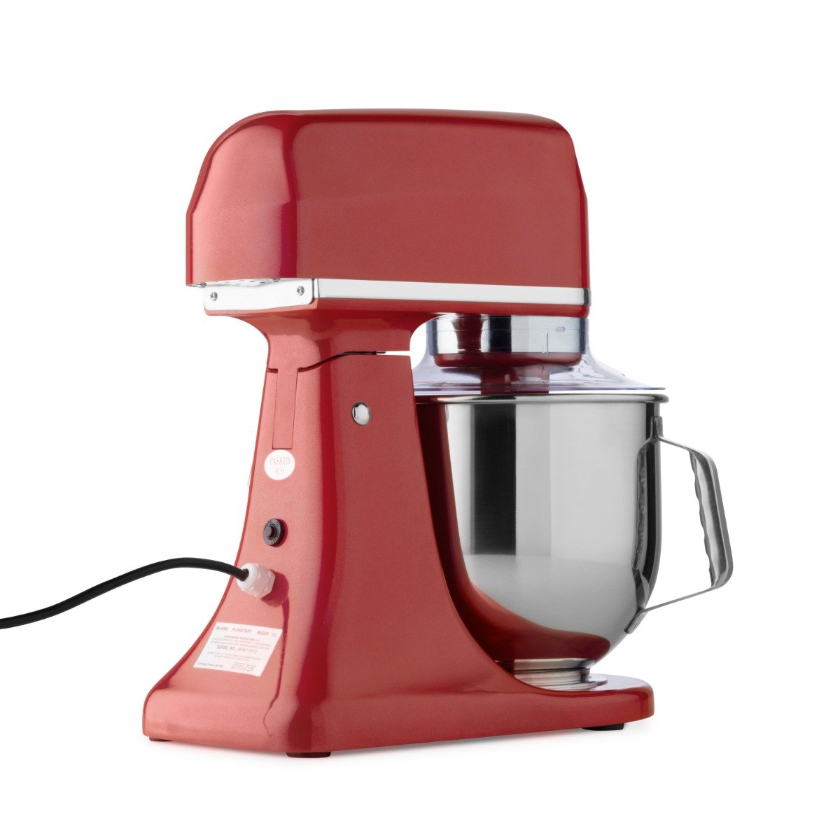 Stand Mixer - 7L - Up to 2kg Dough - Raspberry Red - Image 4