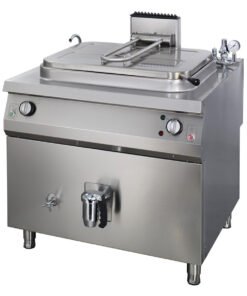 Premium Boiling Pan - 265L - Indirect - 90cm Deep - Electric