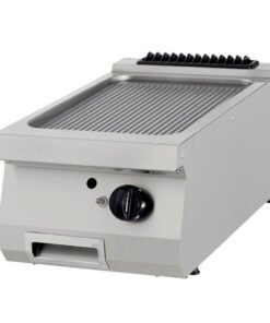 Premium Griddle - Grooved Chrome - Single Unit - 90cm Deep - Gas