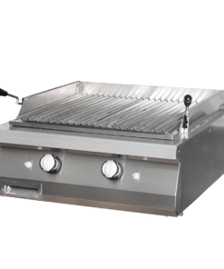 Premium Lava Stone Grill - Double Unit - 90cm Deep - Gas