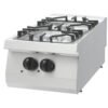 Heavy Duty Cooker - 2 Burners - Single Unit - 70cm Deep - 15kW - Gas