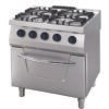 Heavy Duty Stove - 4 Burners - Double Unit - 70cm Deep - 30kW - Gas incl Electric Oven