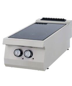 Premium Infrared Cooker - 2 Burners - Single Unit - 90cm Deep - Electric