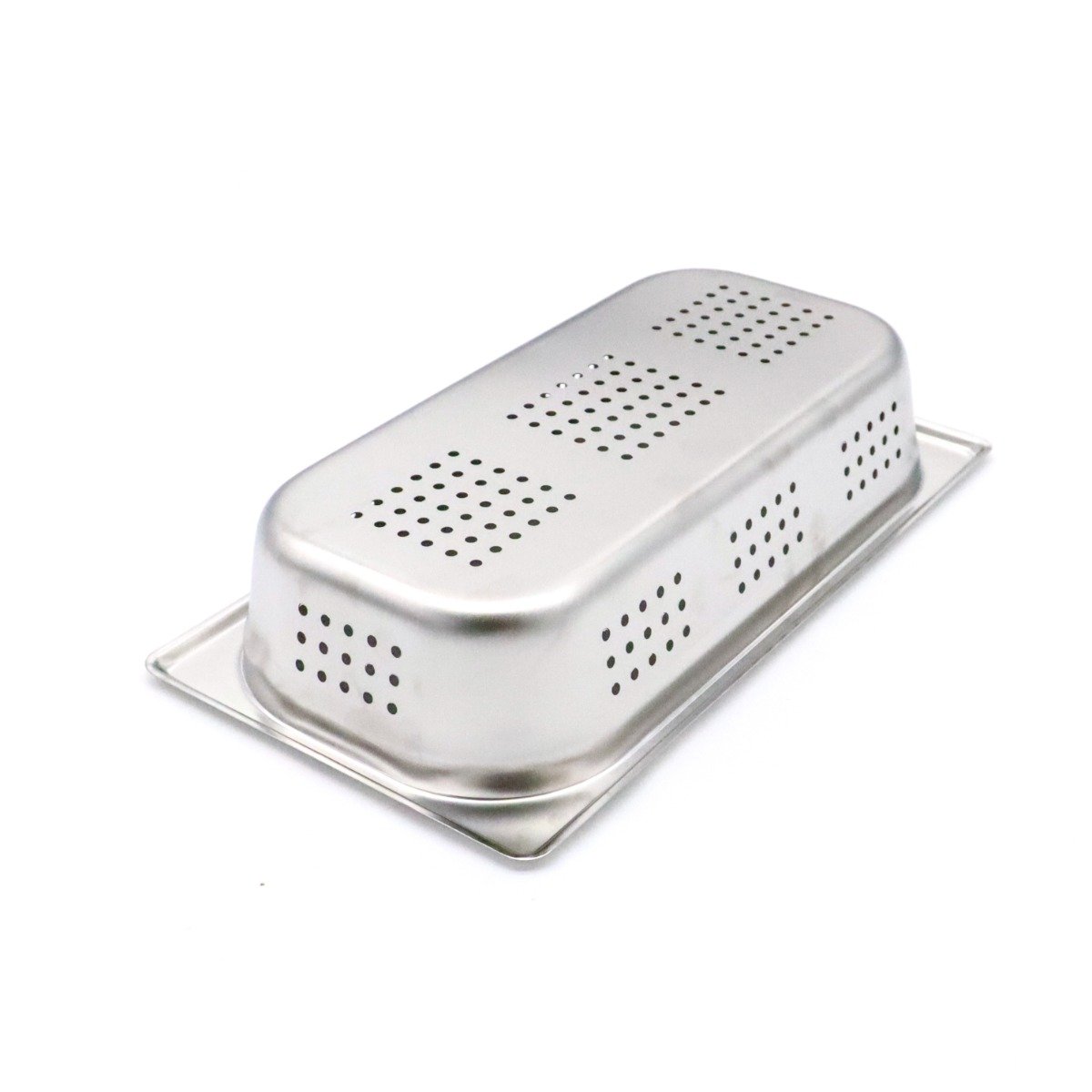 Gastronorm Container - 1/3 GN - 6,5cm Deep - Stainless Steel - Perforated - Image 2