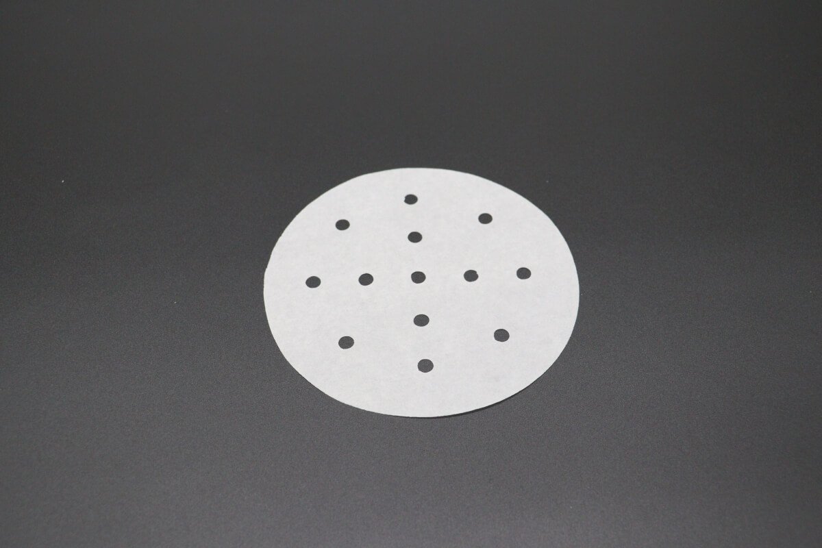 Hamburger Sheets 130 mm - White Paper - 500 Pieces - Image 2