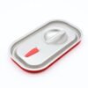 Gastronorm Lid - 1/4 GN - Stainless Steel - Airtight Seal