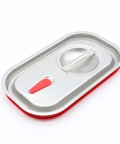 Gastronorm Lid - 1/4 GN - Stainless Steel - Airtight Seal