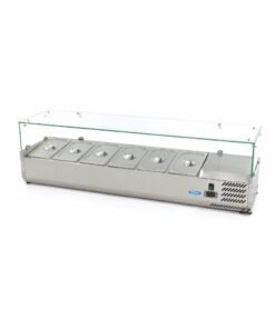 Countertop Prep Fridge - 150cm - Fits 6 x 1/3 GN