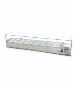 Countertop Prep Fridge - 200cm - Fits 9 x 1/3 GN