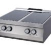 Heavy Duty Infrared Cooker - 4 Burners - Double Unit - 70cm Deep - Electric