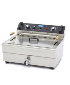 Deep Fryer - 20L - 1 Basket - with Drain Tap