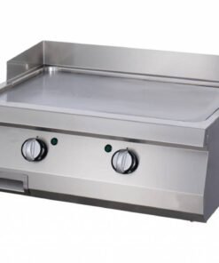Heavy Duty Griddle - Smooth Chrome - Double Unit - 70cm Deep - Gas