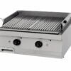 Heavy Duty Lava Stone Grill - Double Unit - 70cm Deep - Gas