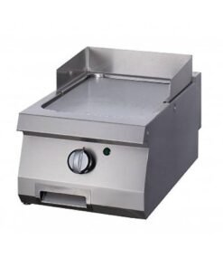 Heavy Duty Griddle - Smooth - Single Unit - 70cm Deep - Gas