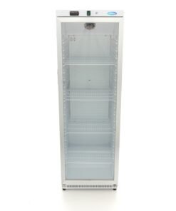 Alternative view of Fridge - 400L - White - with Glass Door