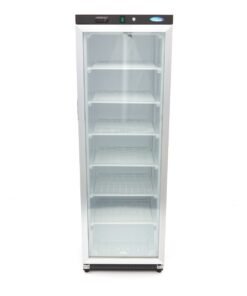 Alternative view of Freezer - 400L - Black - with Glass Door