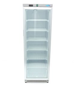 Alternative view of Freezer - 400L - Stainless Steel - with Glass Door