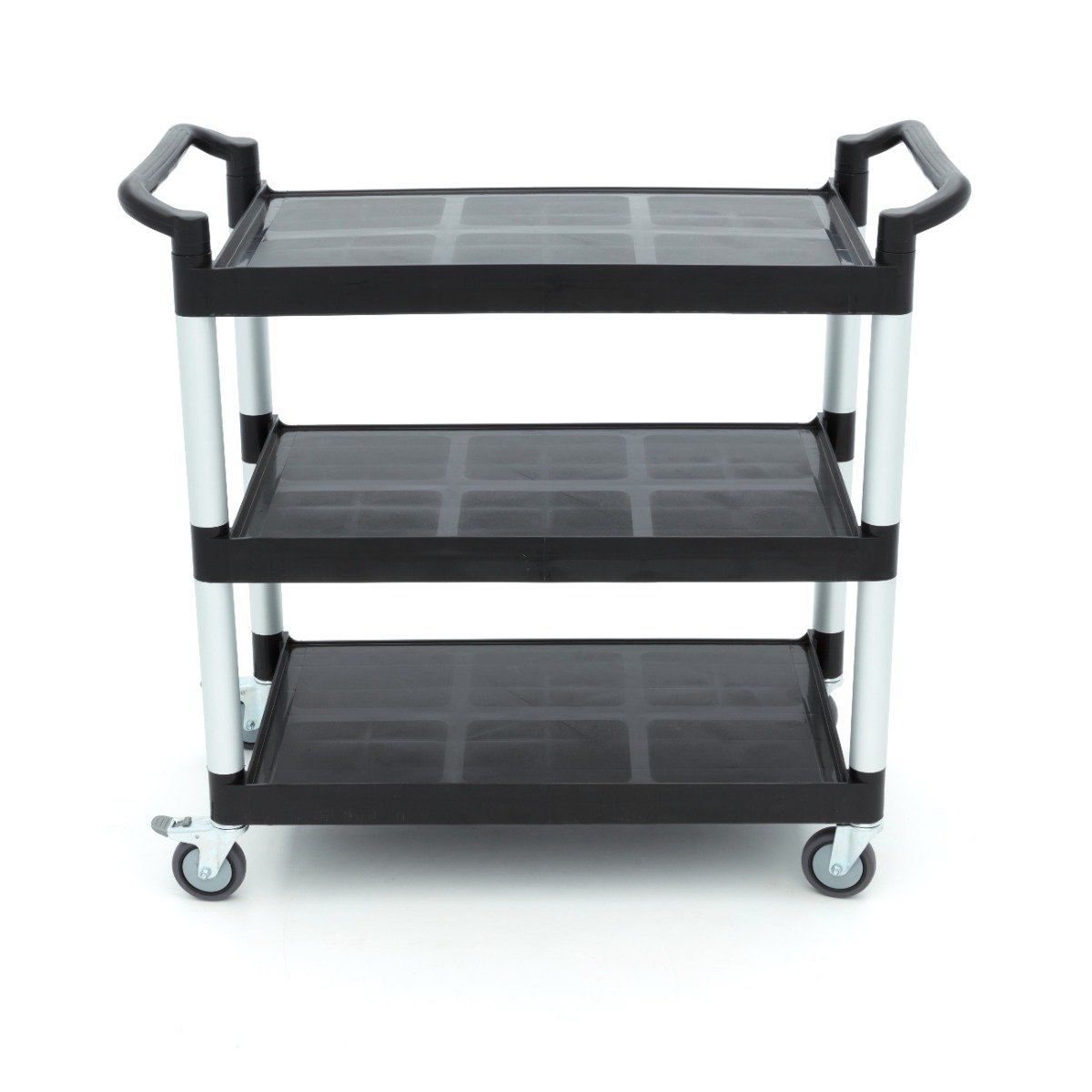 Serving Trolley – 3 Plastic Shelves – 103 x 50,5cm - Image 2