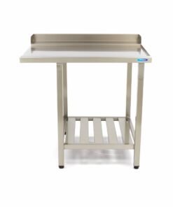 Alternative view of Dishwasher Table - 70 x 75cm - Right - with Backsplash and Storage Shelf