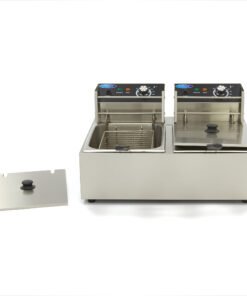 Alternative view of Deep Fryer - 2 x 6L - 2 Baskets - up to 2,4kg of Fries