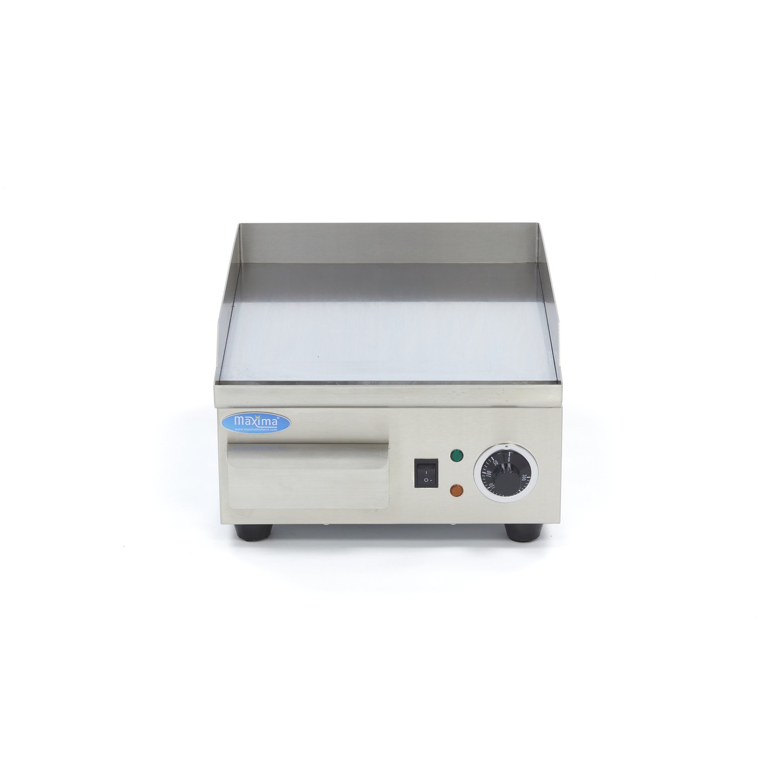 Griddle - Smooth Chrome - 36cm - incl Drip Tray - Image 2