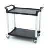 Serving Trolley – 2 Plastic Shelves – 103 x 50,5cm
