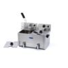 Deep Fryer - 2 x 8L - 2 Baskets - with Drain Tap
