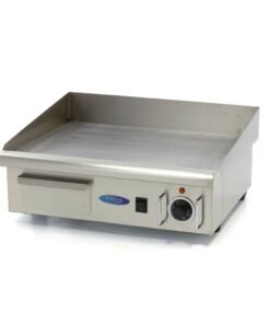 Griddle - Smooth - 55cm - incl Drip tray