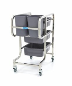 Cleaning Trolley - incl 5 Bins