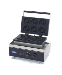Donut Maker - 6 Donuts - Ø8cm - with Built-in Timer