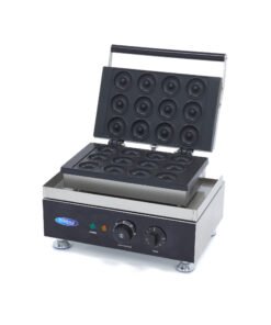 Donut Maker - 12 Mini Donuts - Ø5cm - with Built-in Timer