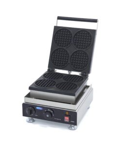 Waffle Maker - 4 Waffles - Mini Rounds