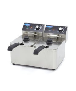 Deep Fryer - 2 x 4L - 2 Baskets - up to 1,5kg of Fries