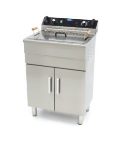 Deep Fryer - 30L - 1 Basket - with Drain Tap and Stand