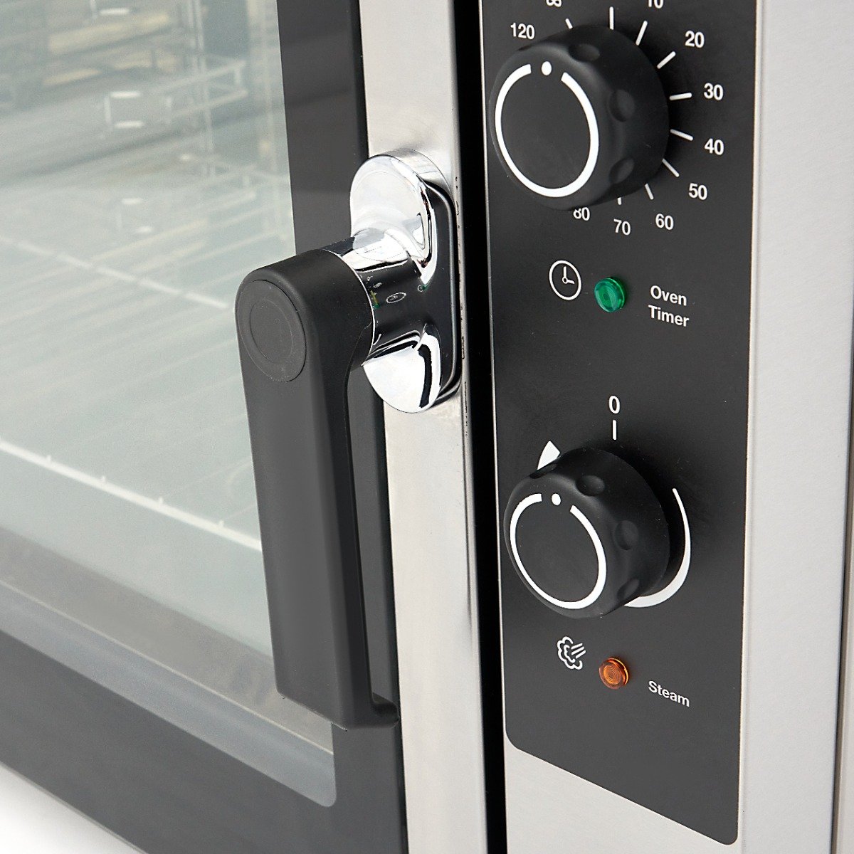 Combi Steam Oven - Fits 6 Trays (1/1 GN / 60 x 40 cm) - Analogue - 400V - Image 9