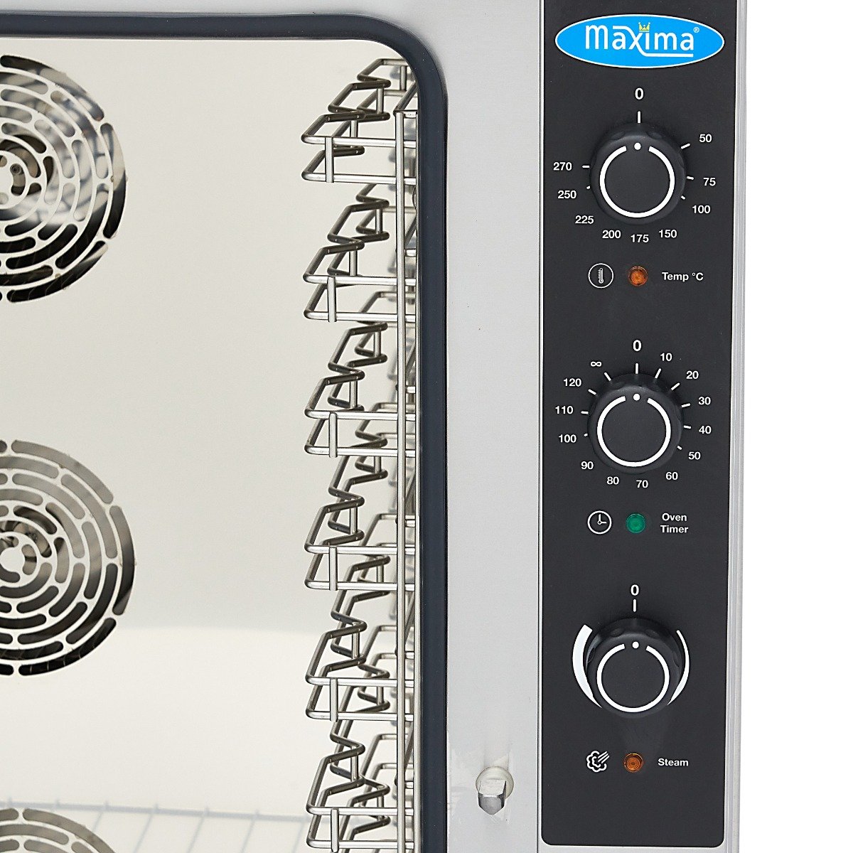 Combi Steam Oven - Fits 10 Trays (1/1 GN / 60 x 40cm) - Analogue - 400V - Image 9