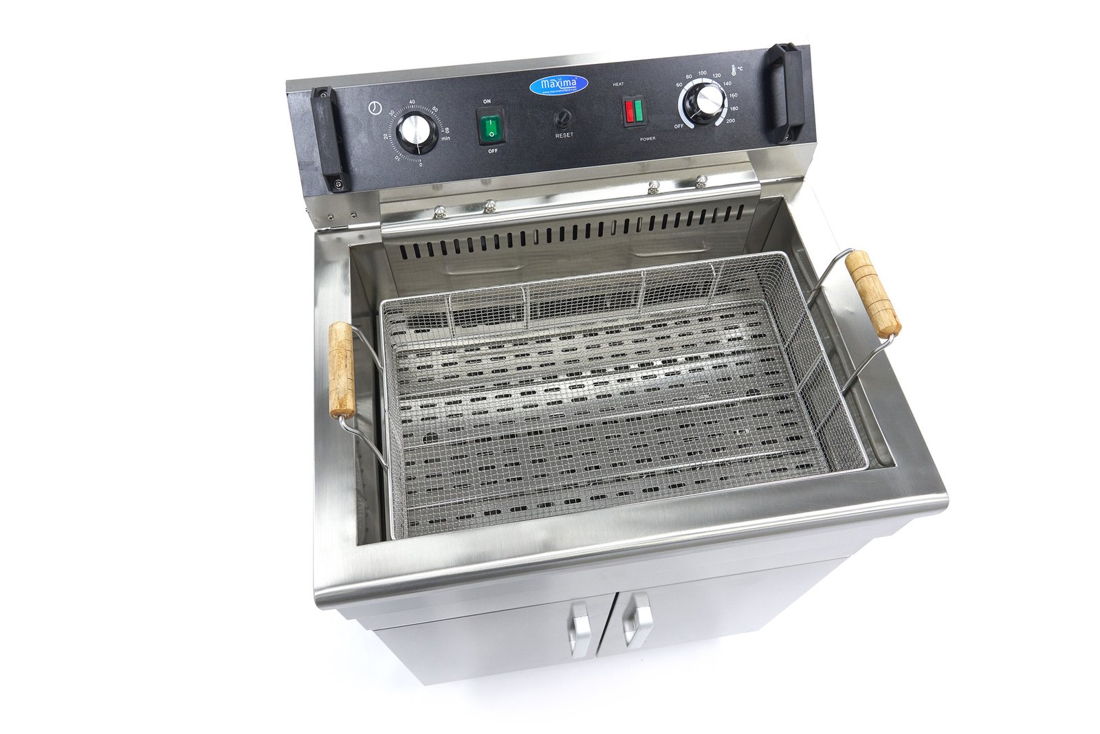 Deep Fryer - 30L - 1 Basket - with Drain Tap and Stand - Image 6