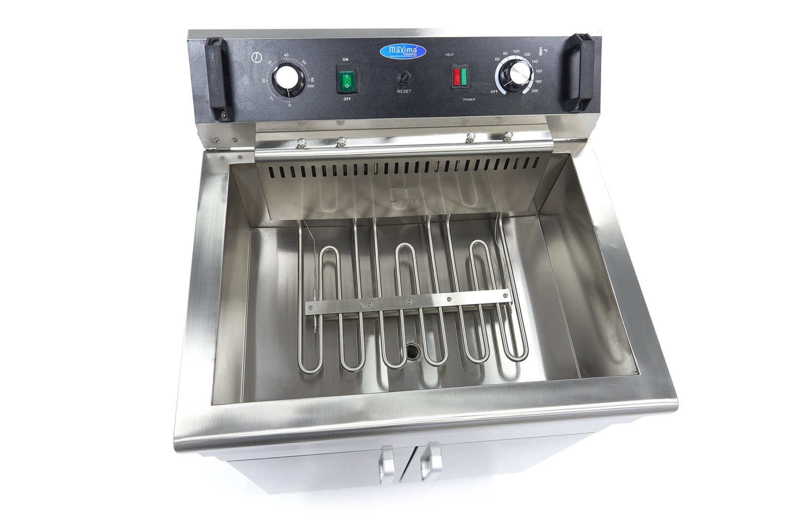 Deep Fryer - 30L - 1 Basket - with Drain Tap and Stand - Image 8