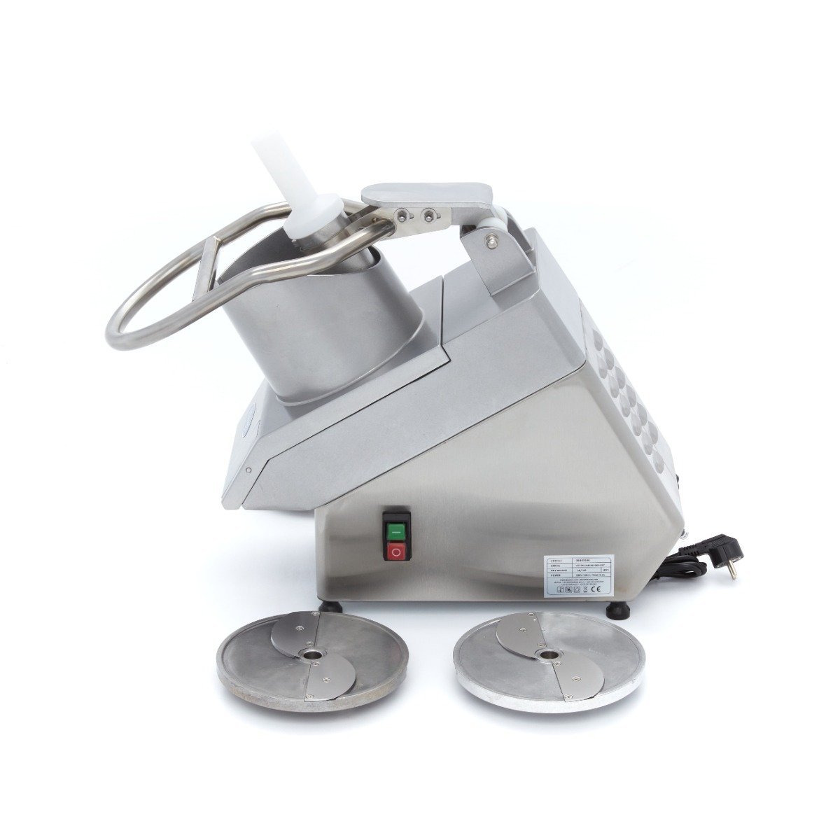 Vegetable Slicer - up to 450kg/h - incl 5 Cutting Disks - Image 3