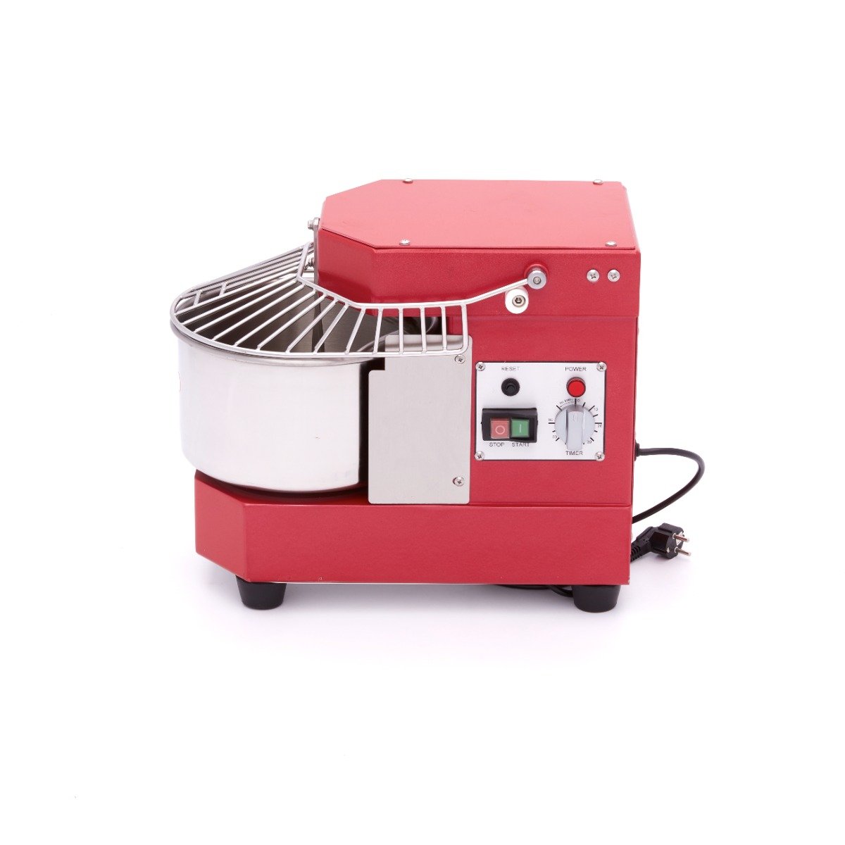 Dough Mixer - 8L - 4,5kg Dough - Raspberry Red - Image 3