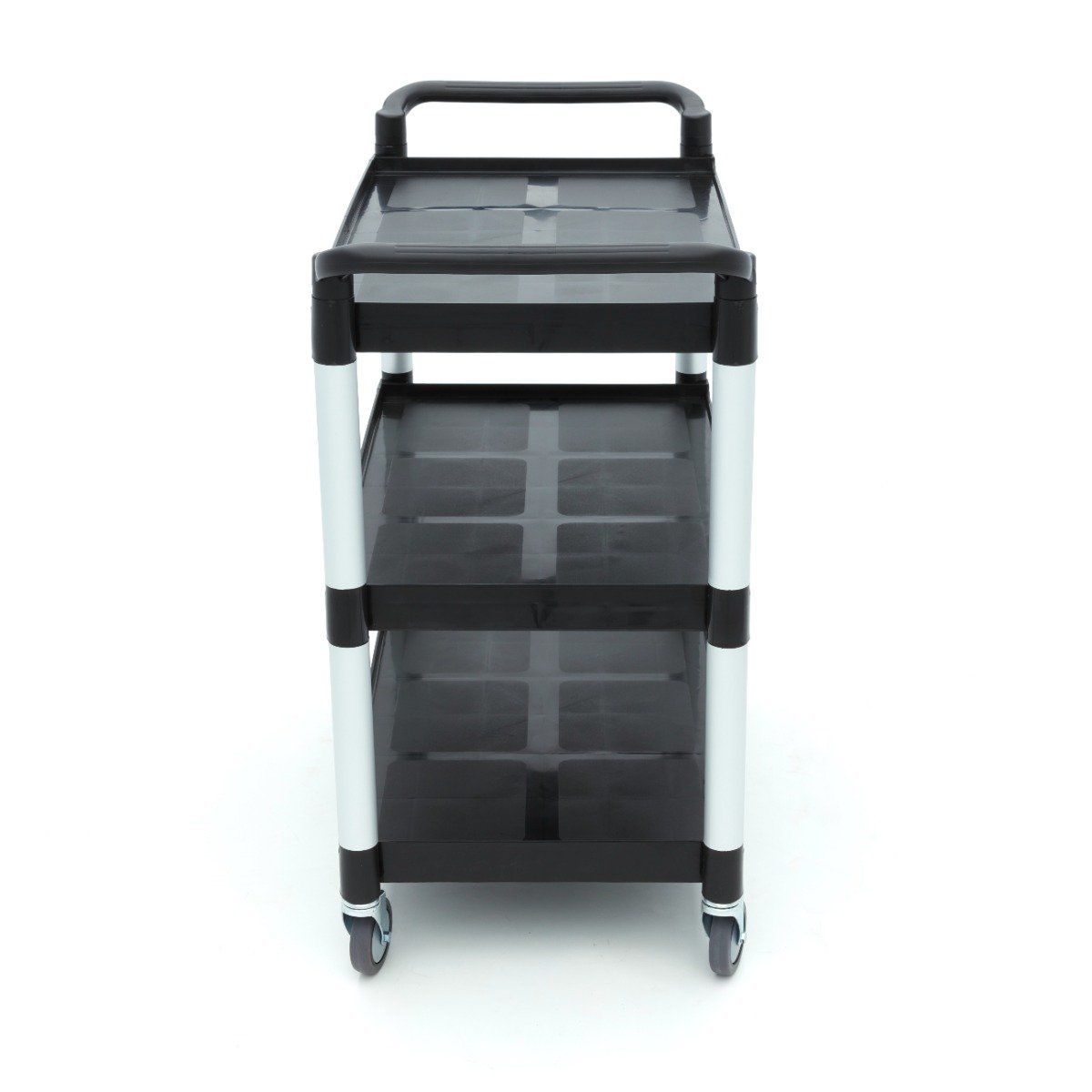 Serving Trolley – 3 Plastic Shelves – 103 x 50,5cm - Image 3