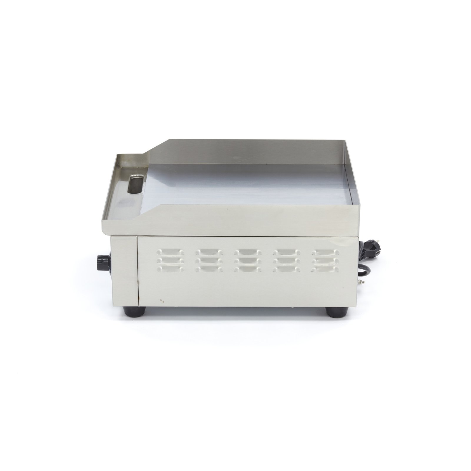 Griddle - Smooth Chrome - 36cm - incl Drip Tray - Image 3