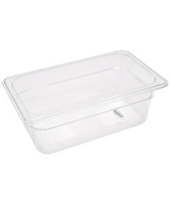 Gastronorm Container - 1/4 GN - 10cm Deep - Polycarbonate