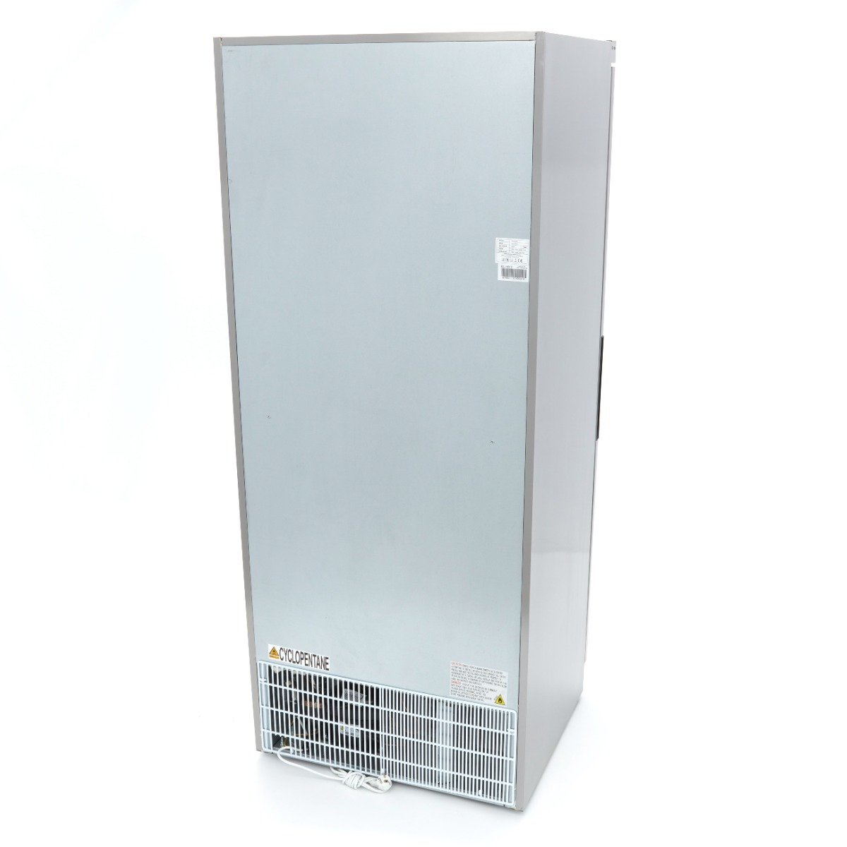 Freezer - 600L - 6 Fixed Shelves - Stainless Steel - Image 4