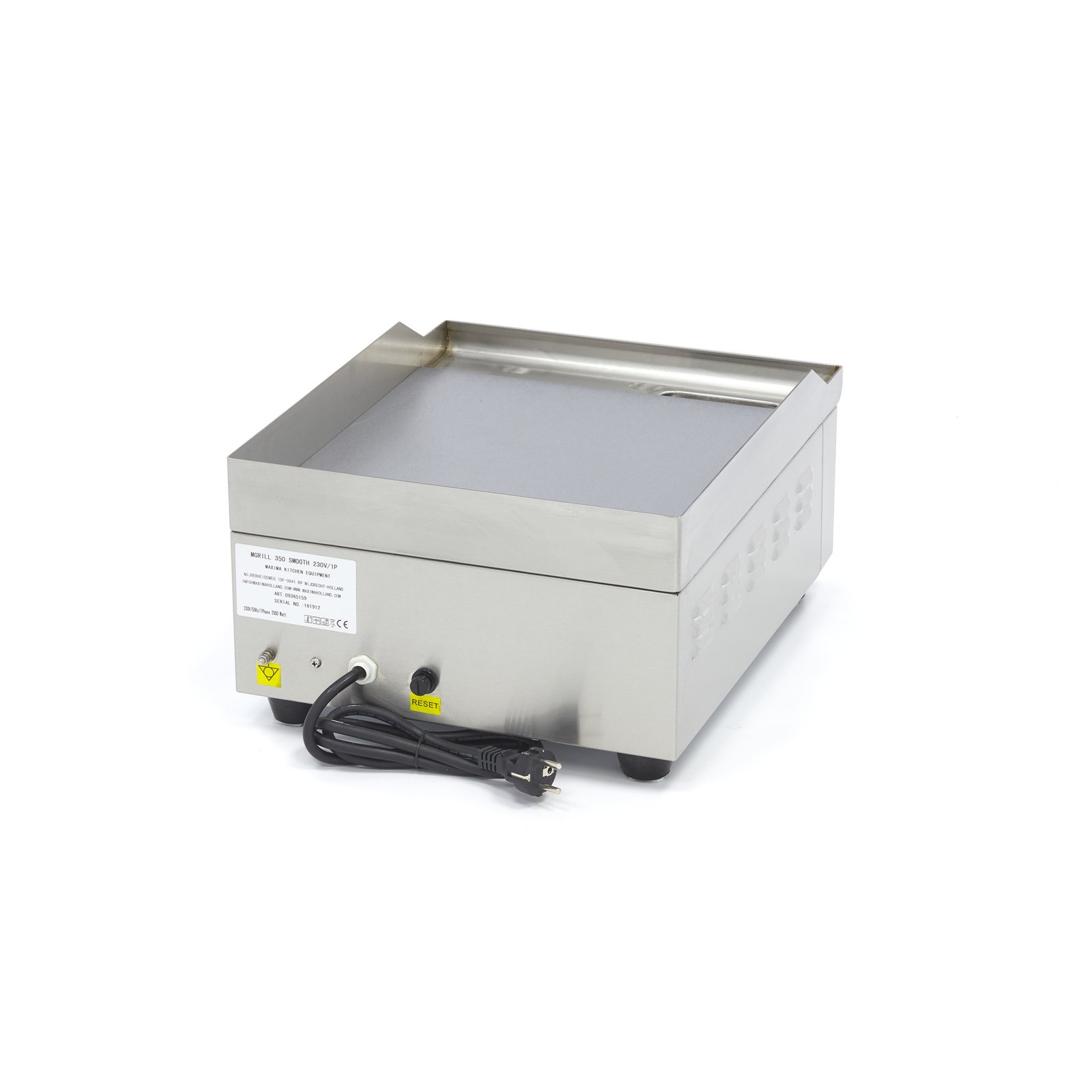 Griddle - Smooth - 36cm - incl Drip Tray - Image 4